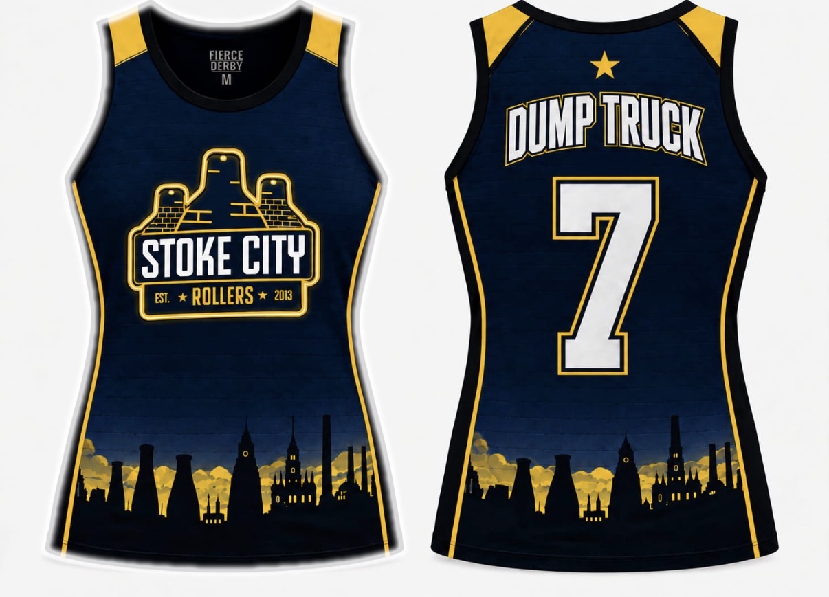 Navy and yellow alternate logo uniform